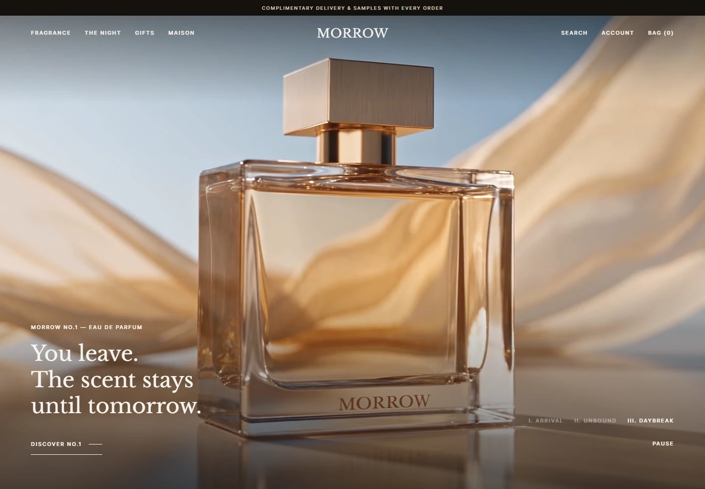 MORROW 홈페이지